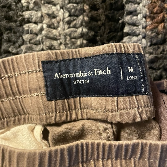 Abercrombie &Fitch Cotton-Blend Pull-on Pants - Picture 3 of 3
